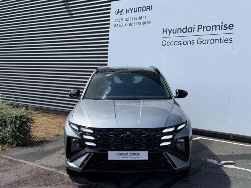 14112 : Hyundai Caen - Trajectoire Automobiles - HYUNDAI Tucson - Tucson - Shimmering Silver Métal - Traction - Hybride : Essence/Electrique