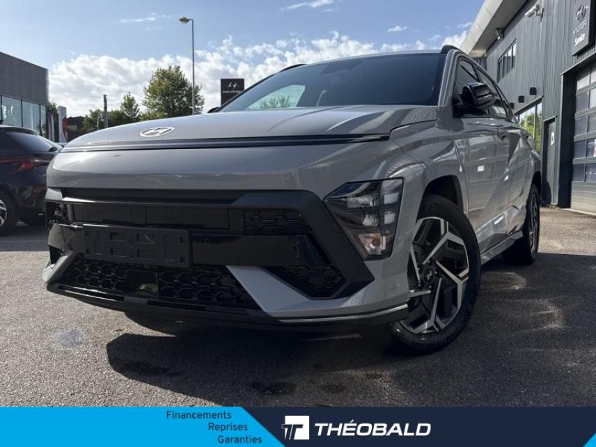 54520 : Hyundai Nancy - Théobald Automobiles - HYUNDAI Kona - Kona - Cyber Gray métallisé - Traction - Hybride : Essence/Electrique