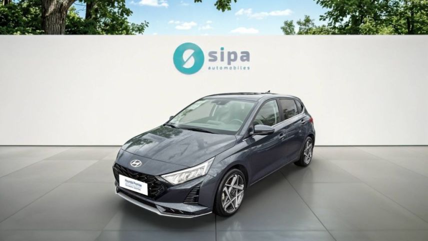 75010 : Hyundai Paris Nord - Goncourt Automobiles - HYUNDAI i20 Creative - i20 III - Gris fonce                                         - Boîte manuelle - Essence sans plomb