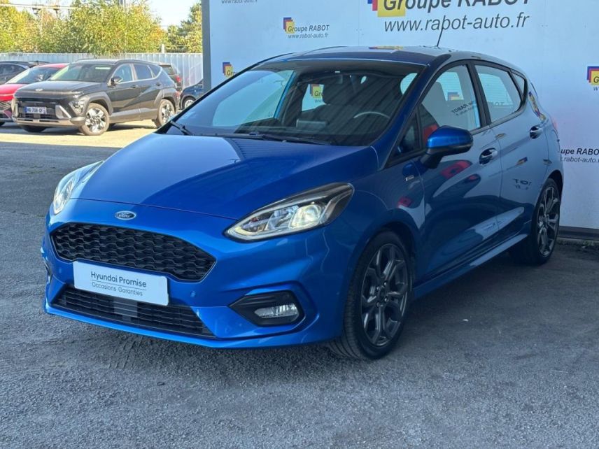 78310 : Hyundai Coignières - Socohy | Groupe Rabot - FORD Fiesta - Fiesta - Bleu Azur - Traction - Essence/Micro-Hybride