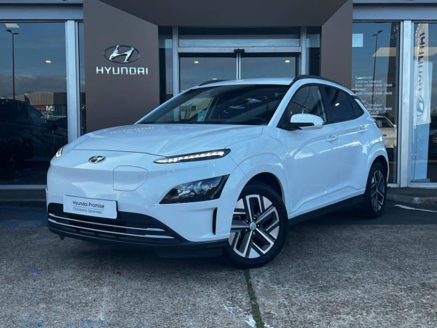 72100 : Hyundai Le Mans - GCA LE MANS - HYUNDAI Kona - Kona - Atlas White Métal - Traction - Electrique