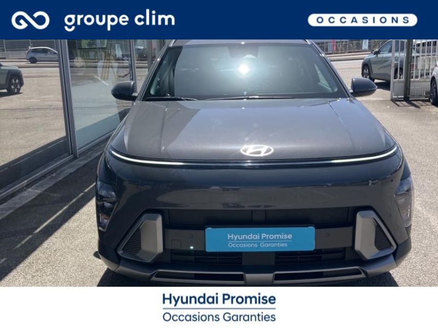 87280 : Hyundai - Groupe Clim - Limoges - HYUNDAI Kona - Kona - Ecotronic Gray perlé métallisé - Traction - Hybride : Essence/Electrique