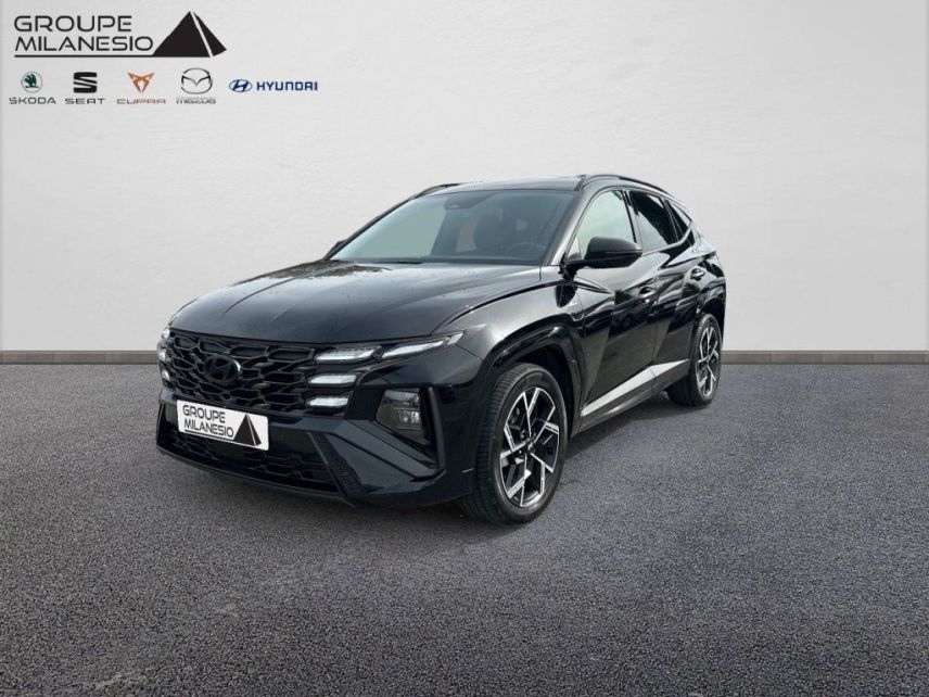 75010 : Hyundai Paris Nord - Goncourt Automobiles - HYUNDAI TUCSON N Line Creative - TUCSON IV - Noir - Boîte automatique - Essence / Courant électrique