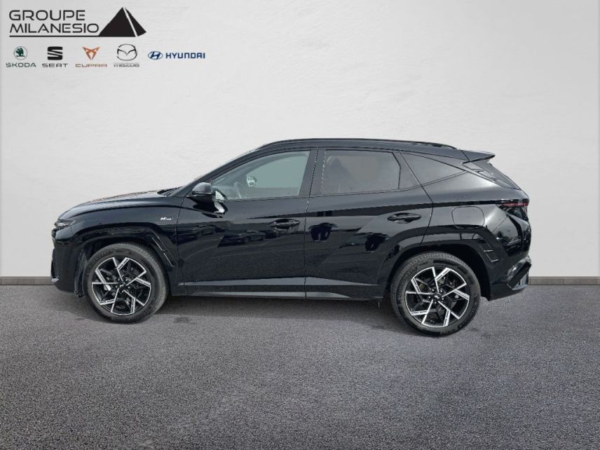 75010 : Hyundai Paris Nord - Goncourt Automobiles - HYUNDAI TUCSON N Line Creative - TUCSON IV - Noir - Boîte automatique - Essence / Courant électrique