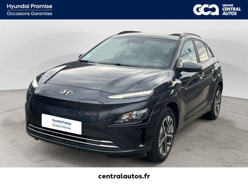 75010 : Hyundai Paris Nord - Goncourt Automobiles - HYUNDAI KONA ELECTRIC Intuitive - KONA ELECTRIQUE - Gris - Automate à fonct. Continu - Courant électrique