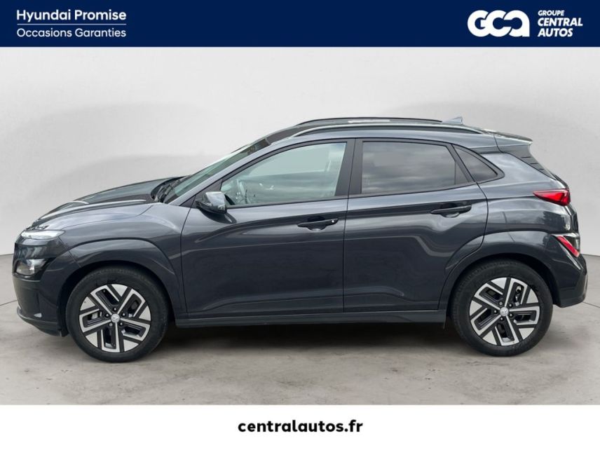 75010 : Hyundai Paris Nord - Goncourt Automobiles - HYUNDAI KONA ELECTRIC Intuitive - KONA ELECTRIQUE - Gris - Automate à fonct. Continu - Courant électrique
