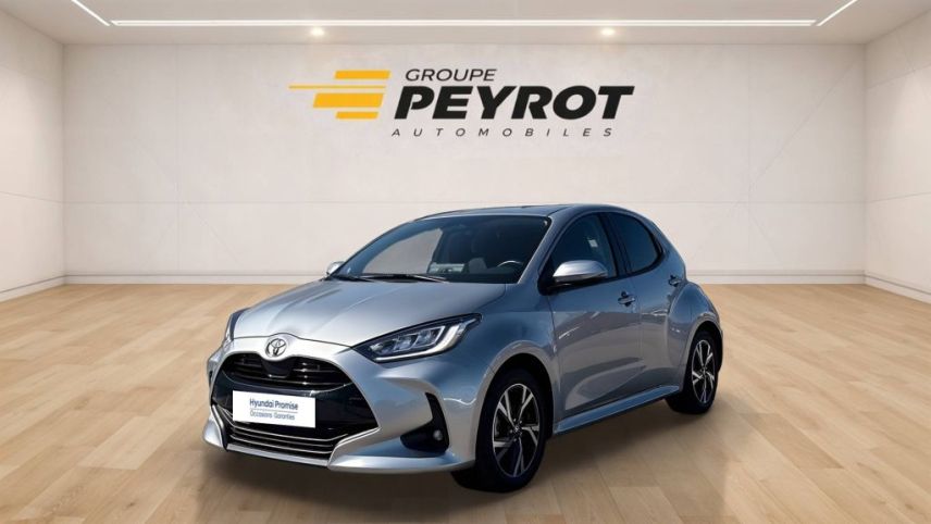 75010 : Hyundai Paris Nord - Goncourt Automobiles - TOYOTA YARIS HYBRIDE Design - YARIS IV - GRIS CLAIR - Automate à fonct. Continu - Essence / Courant électrique