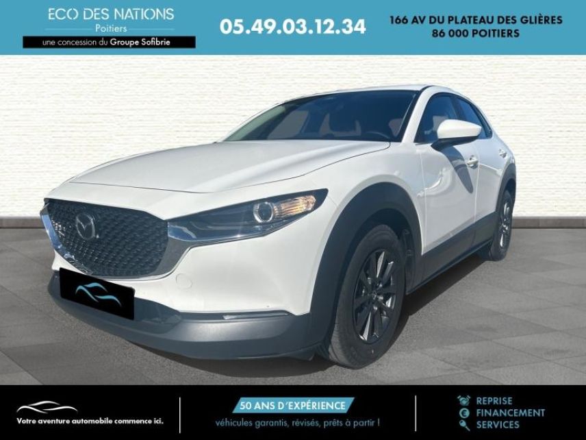 86000 : Hyundai Poitiers - Eco des Nations - MAZDA CX-30 - CX-30 - Machine Grey Métallisé - Traction - Essence/Micro-Hybride