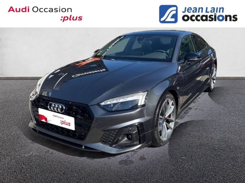 75010 : Hyundai Paris Nord - Goncourt Automobiles - AUDI A5 SPORTBACK S Edition - A5 II - GRIS DAYTONA - Automate sequentiel - Diesel