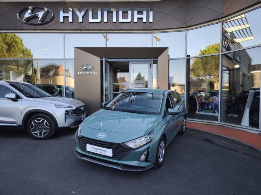 19100 : Hyundai Brive-la-Gaillarde - Garage Pouget - HYUNDAI i20 - i20 - Vert - Traction - Essence