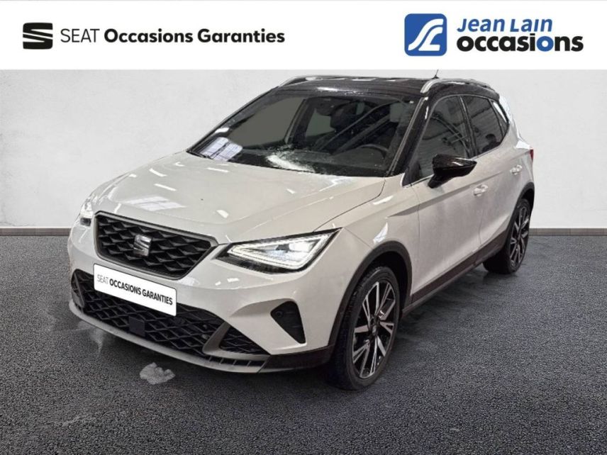 75010 : Hyundai Paris Nord - Goncourt Automobiles - SEAT ARONA FR - ARONA - BLANC NEVADA / NOIR MINUIT - Automate sequentiel - Essence sans plomb