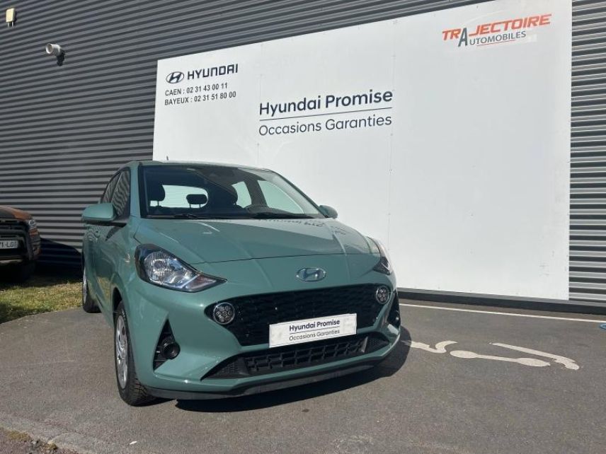14112 : Hyundai Caen - Trajectoire Automobiles - HYUNDAI i10 - i10 - Vert - Traction - Essence