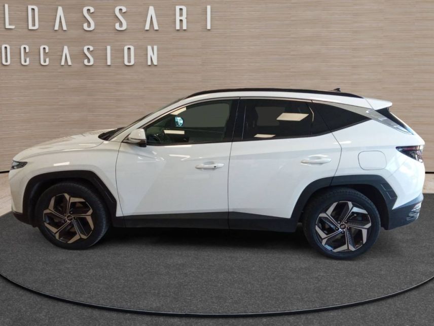 75010 : Hyundai Paris Nord - Goncourt Automobiles - HYUNDAI TUCSON Executive - TUCSON IV - Blanc - Boîte automatique - Essence / Courant électrique