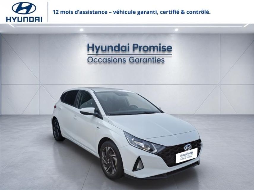 56000 : Hyundai Vannes - Park Lann Automobiles - HYUNDAI i20 - i20 - Atlas White - Traction - Essence/Micro-Hybride