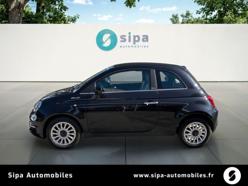 33110 : Hyundai - Sipa Automobiles - Bordeaux Nord - Le Bouscat - FIAT 500C SERIE 8 EURO 6D-TEMP Lounge - 500 II - NOIR - Boîte manuelle - Essence sans plomb