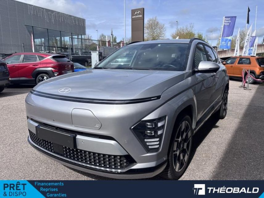 54520 : Hyundai Nancy - Théobald Automobiles - HYUNDAI Kona - Kona - Shimmering Silver Métal - Traction - Electrique