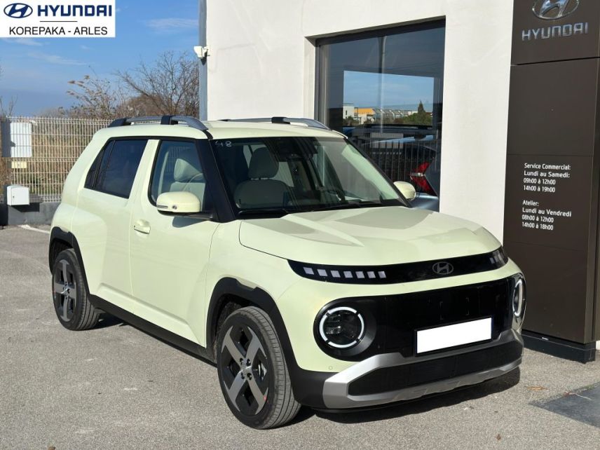 75010 : Hyundai Paris Nord - Goncourt Automobiles - HYUNDAI INSTER Creative - INSTER - Jaune - Automate à fonct. Continu - Courant électrique