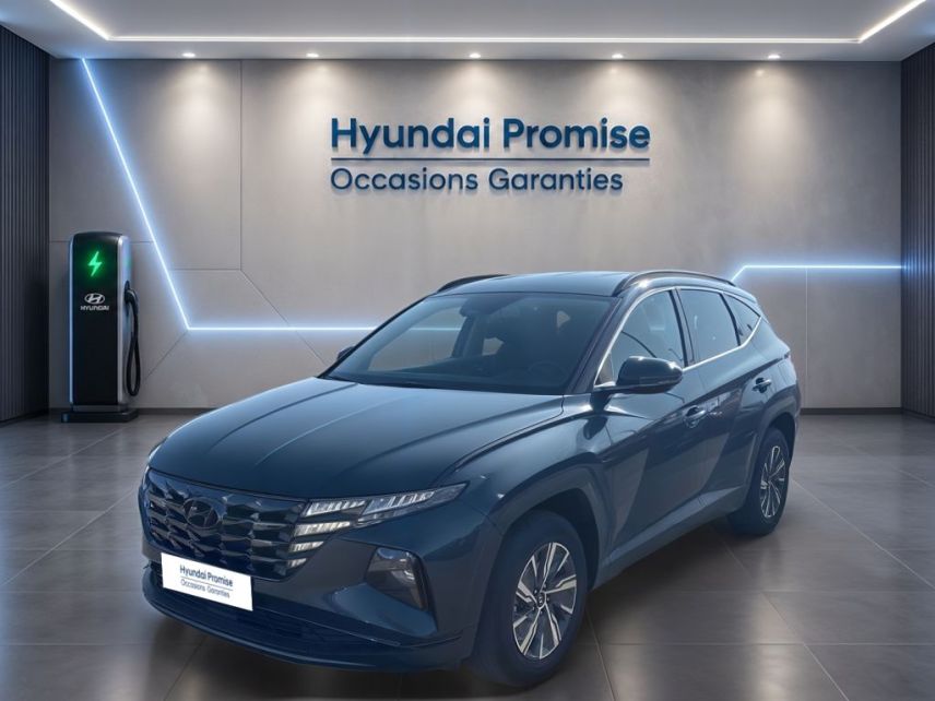 85000 : Hyundai MoceanRent | La Roche-sur-Yon - Océane Auto - HYUNDAI TUCSON Creative - TUCSON IV - Bleu - Boîte automatique - Essence / Courant électrique