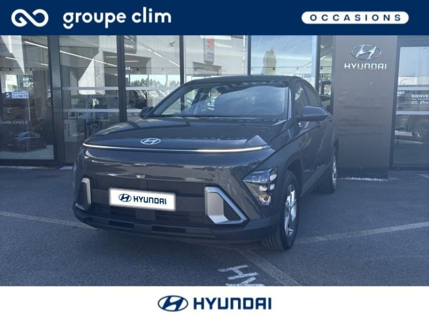 40990 : Hyundai Dax - i-AUTO - HYUNDAI Kona - Kona - Cyber Gray métallisé - Traction - Hybride : Essence/Electrique