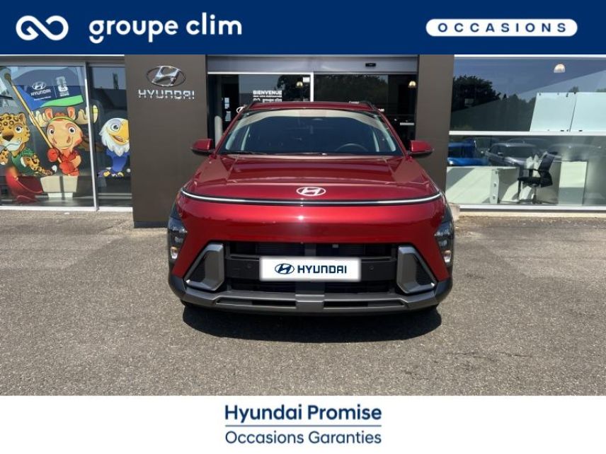 40280 : Hyundai - Groupe Clim - Mont de Marsan - HYUNDAI Kona - Kona - Ultimate Red métallisé - Traction - Hybride : Essence/Electrique