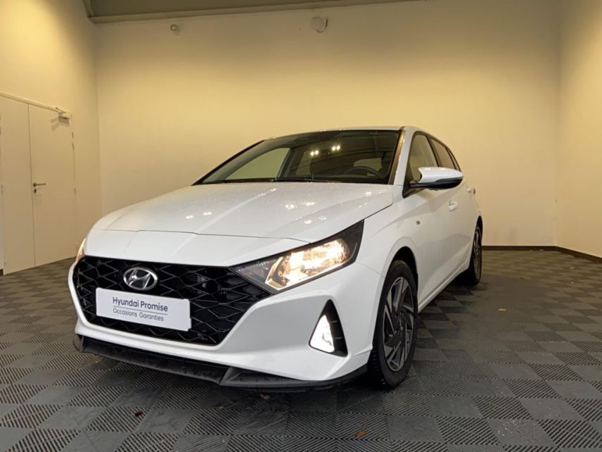 75010 : Hyundai Paris Nord - Goncourt Automobiles - HYUNDAI i20 Intuitive - i20 III - Blanc - Automate sequentiel - Essence sans plomb
