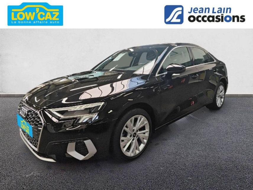 75010 : Hyundai Paris Nord - Goncourt Automobiles - AUDI A3 BERLINE Design Luxe - A3/S3/RS3 IV - Noir - Automate sequentiel - Essence sans plomb