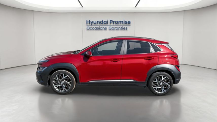 75010 : Hyundai Paris Nord - Goncourt Automobiles - HYUNDAI KONA HYBRID Executive - KONA - Rouge - Automate sequentiel - Essence / Courant électrique