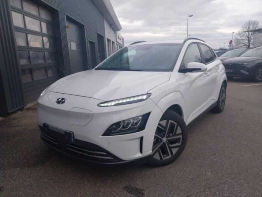 54520 : Hyundai Nancy - Théobald Automobiles - HYUNDAI Kona - Kona - Chalk White Métal - Traction - Electrique
