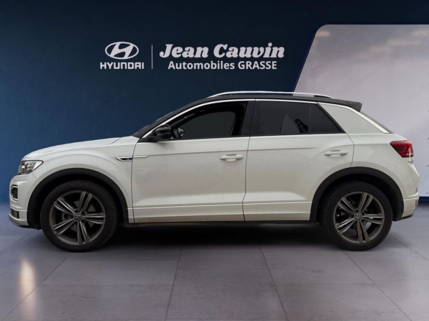 75010 : Hyundai Paris Nord - Goncourt Automobiles - VOLKSWAGEN T-ROC R-Line - T-ROC - Blanc - Automate sequentiel - Essence sans plomb