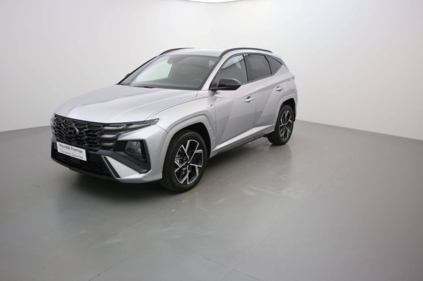 75010 : Hyundai Paris Nord - Goncourt Automobiles - HYUNDAI TUCSON N Line Creative - TUCSON IV - Gris - Boîte automatique - Essence / Courant électrique