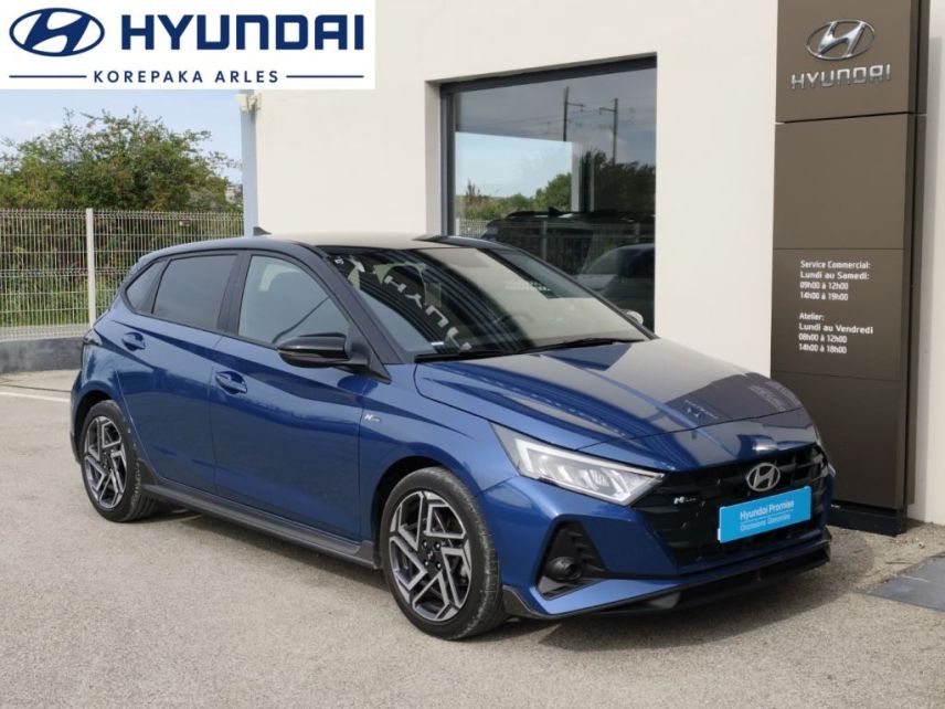 13200 : HYUNDAI Arles - Lexa Automobile - HYUNDAI i20 N Line Creative - i20 III - Bleu - Automate sequentiel - Essence sans plomb