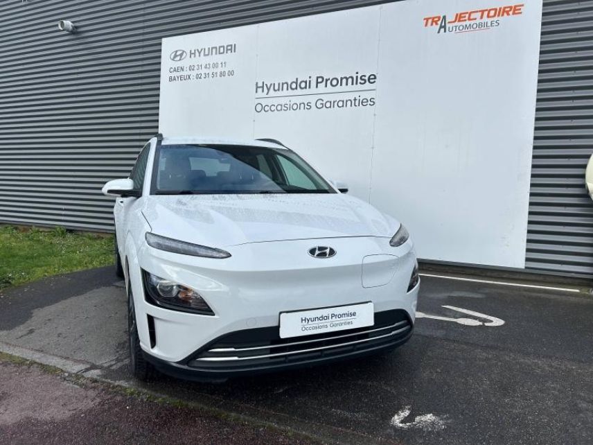 14112 : Hyundai Caen - Trajectoire Automobiles - HYUNDAI Kona - Kona - Chalk White Métal - Traction - Electrique