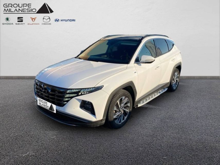 75010 : Hyundai Paris Nord - Goncourt Automobiles - HYUNDAI TUCSON Creative - TUCSON (10/2020-03/2024) - blanc - Automate sequentiel - Diesel