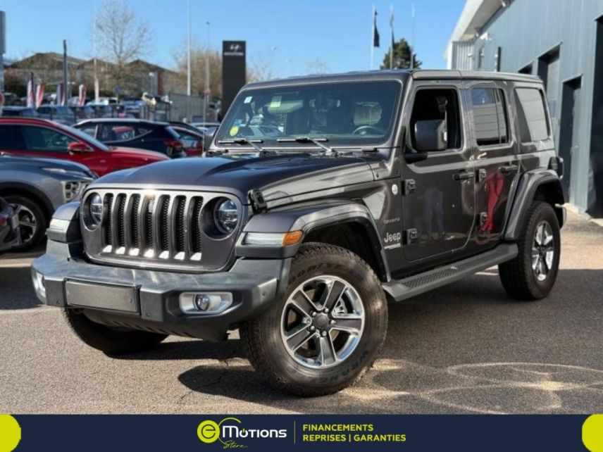 54520 : Hyundai Nancy - Théobald Automobiles - JEEP Wrangler Unlimited - Wrangler Unlimited - Sting Gray - Transmission intégrale - Diesel