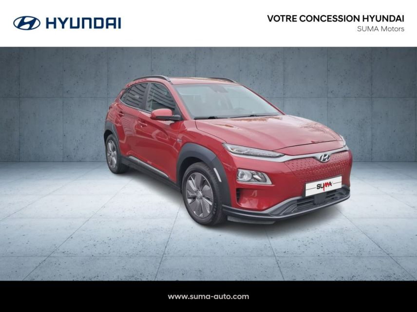 75010 : Hyundai Paris Nord - Goncourt Automobiles - HYUNDAI KONA ELECTRIC Creative - KONA ELECTRIQUE - Rouge - Automate à fonct. Continu - Courant électrique