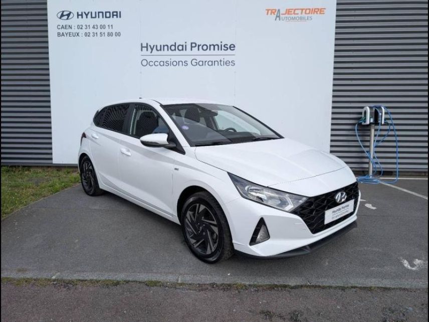 14112 : Hyundai Caen - Trajectoire Automobiles - HYUNDAI i20 - i20 - Polar White - Traction - Essence/Micro-Hybride