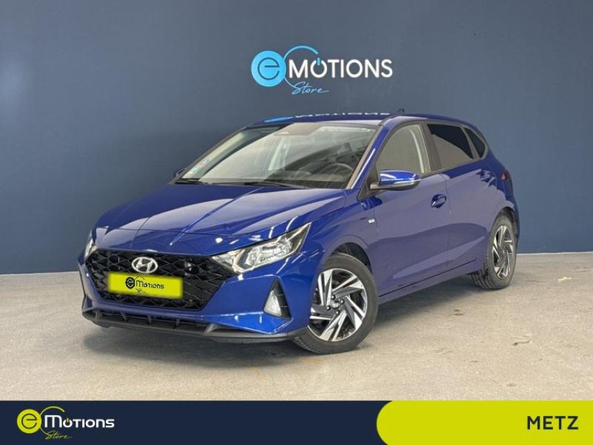 54520 : Hyundai Nancy - Théobald Automobiles - HYUNDAI i20 - i20 - Intense Blue Métal - Traction - Essence/Micro-Hybride