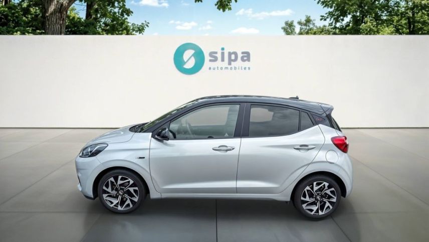 75010 : Hyundai Paris Nord - Goncourt Automobiles - HYUNDAI i10 N Line - i10 III - Gris clair - Boîte manuelle - Essence sans plomb