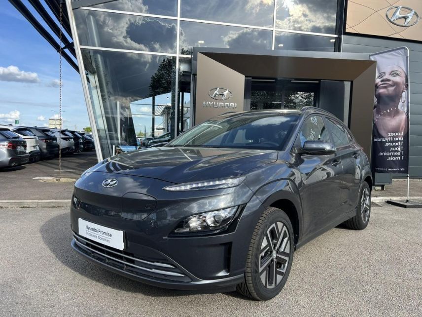 75010 : Hyundai Paris Nord - Goncourt Automobiles - HYUNDAI KONA ELECTRIC Intuitive - KONA ELECTRIQUE - DARK NIGHT - Automate à fonct. Continu - Courant électrique