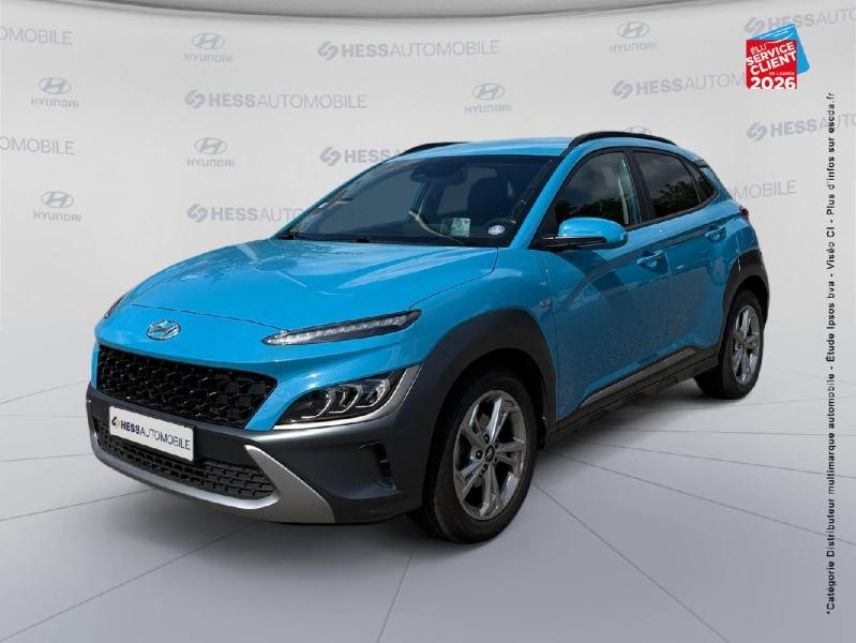 67800 : Hyundai Strasbourg - HESS Automobile - HYUNDAI Kona - Kona - Bleu - Traction - Essence/Micro-Hybride