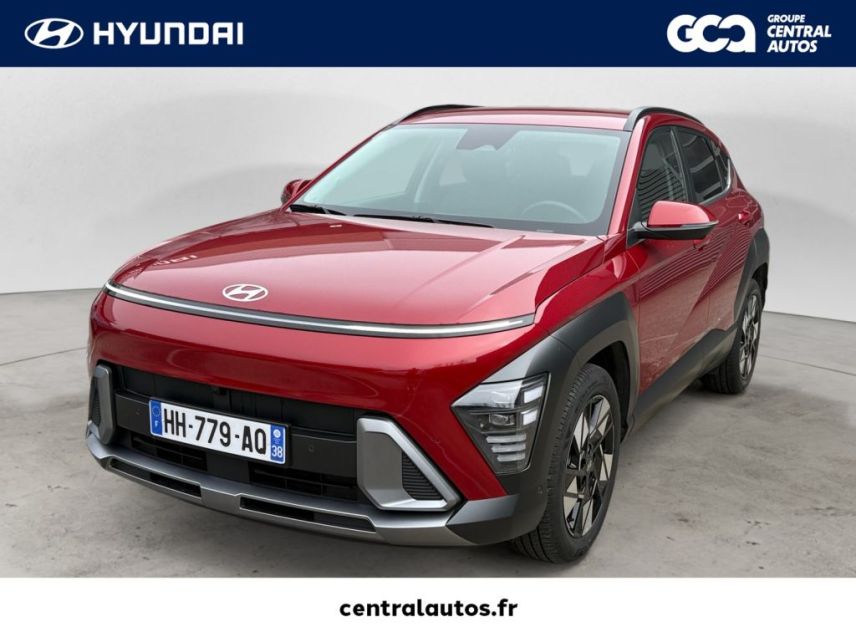 75010 : Hyundai Paris Nord - Goncourt Automobiles - HYUNDAI KONA Executive - KONA II - Rouge - Automate sequentiel - Essence / Courant électrique