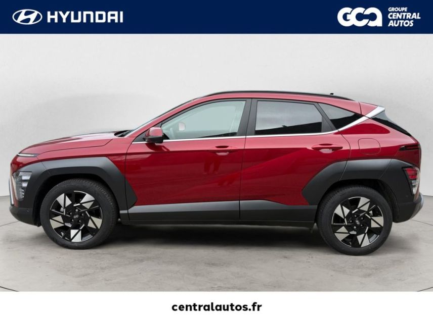 75010 : Hyundai Paris Nord - Goncourt Automobiles - HYUNDAI KONA Executive - KONA II - Rouge - Automate sequentiel - Essence / Courant électrique