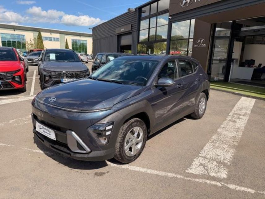 75010 : Hyundai Paris Nord - Goncourt Automobiles - HYUNDAI KONA Intuitive - KONA II - Bleu - Automate sequentiel - Essence / Courant électrique
