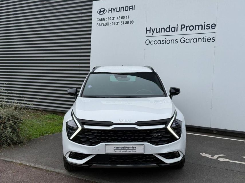 14112 : Hyundai Caen - Trajectoire Automobiles - KIA Sportage - Sportage - Blanc - Transmission intégrale - Hybride rechargeable : Essence/Electrique