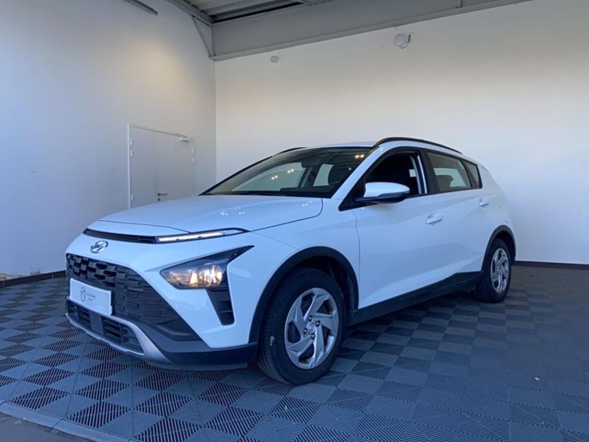 75010 : Hyundai Paris Nord - Goncourt Automobiles - HYUNDAI BAYON Initia - BAYON - Blanc - Boîte manuelle - Essence sans plomb