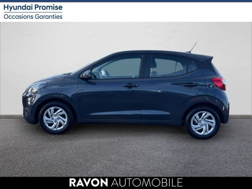 75010 : Hyundai Paris Nord - Goncourt Automobiles - HYUNDAI i10 Intuitive - i10 (05/2023) - Noir - Boîte manuelle - Essence sans plomb