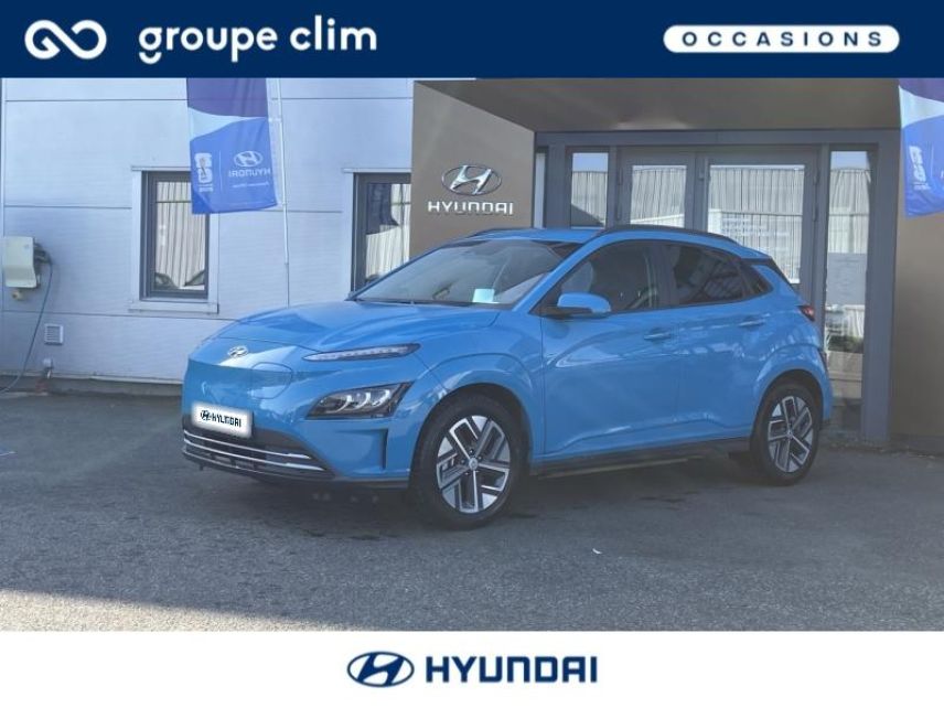 65000 : Hyundai - Groupe Clim - Tarbes - HYUNDAI Kona - Kona - Bleu - Traction - Electrique
