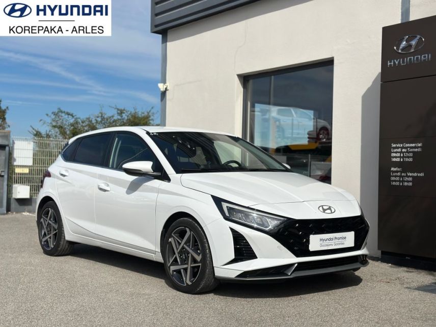 75010 : Hyundai Paris Nord - Goncourt Automobiles - HYUNDAI i20 Creative - i20 III - Blanc - Automate sequentiel - Essence sans plomb