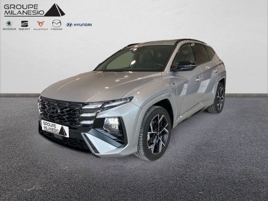 75010 : Hyundai Paris Nord - Goncourt Automobiles - HYUNDAI TUCSON N Line Creative - TUCSON (03/2024) - SHIMMERING SILVER - Boîte automatique - Essence / Courant électrique