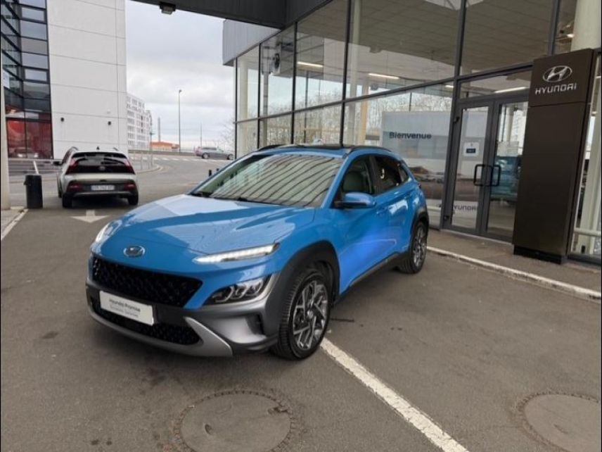 45000 : Hyundai Orléans Motors - HYUNDAI Kona - Kona - Surfy Blue Métal - Traction - Hybride : Essence/Electrique